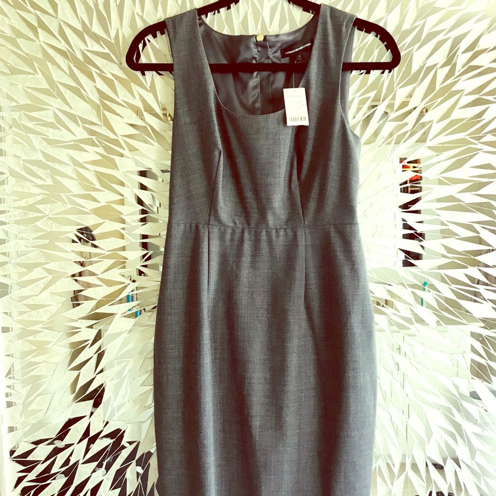 Express gray dress